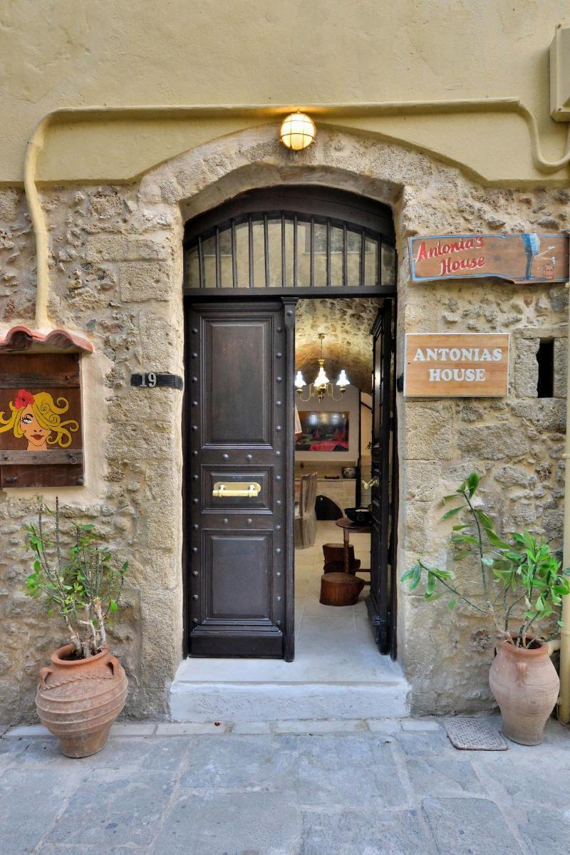 Antonia'S House - Old Town Leilighet Rethymno Eksteriør bilde